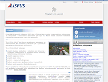 Tablet Screenshot of lispus.pl